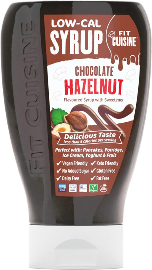 Fit Cuisine Low Calorie Syrup 425ml Chocolate Hazelnut | High-Quality Health Foods | MySupplementShop.co.uk