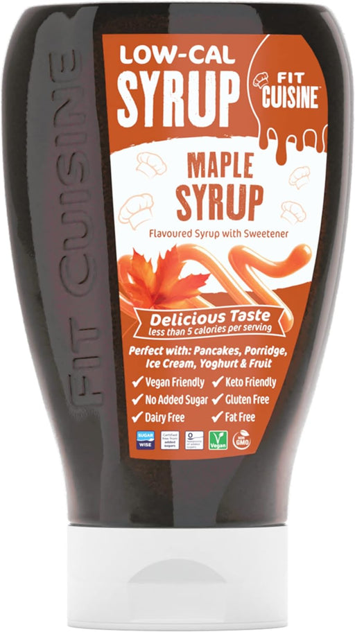Fit Cuisine Low Calorie Syrup Maple Syrup 425ml | High-Quality Health Foods | MySupplementShop.co.uk