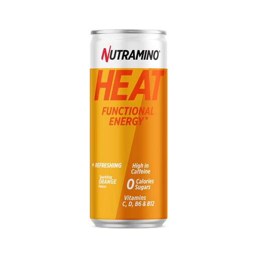 Nutramino Heat 24x330ml Orange | Premium Drinks and Shakes at MySupplementShop.co.uk
