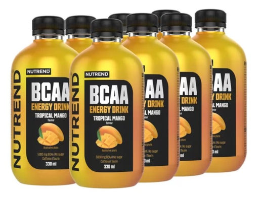 Nutrend BCAA Energy Drink, Tropical Mango - 8 x 330 ml