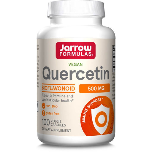 Jarrow Formulas Quercetin 500mg 100 Veggie Capsules | Premium Supplements at MYSUPPLEMENTSHOP