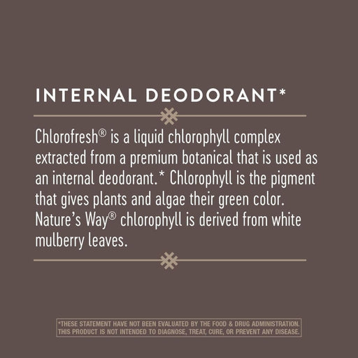 Nature's Way Chlorofresh Chlorophyll Concentrate 100mg 90 Softgels | Premium Supplements at MYSUPPLEMENTSHOP