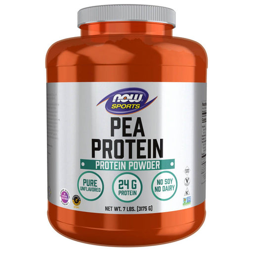 Now Foods Pea Protein Pure Unflavored Powder 7lb (3175g)