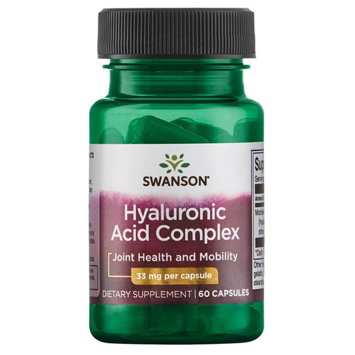 Swanson Hyaluronic Acid Complex 33mg 60 Capsules at MySupplementShop.co.uk