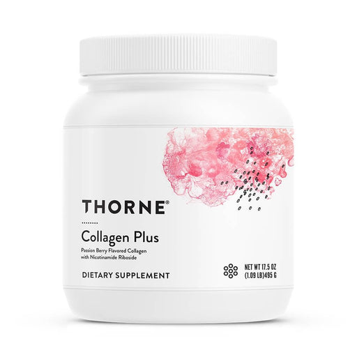 Thorne Research Collagen Plus 17.5 oz (495g) Passion Berry Flavoured | Premium Supplements at MYSUPPLEMENTSHOP