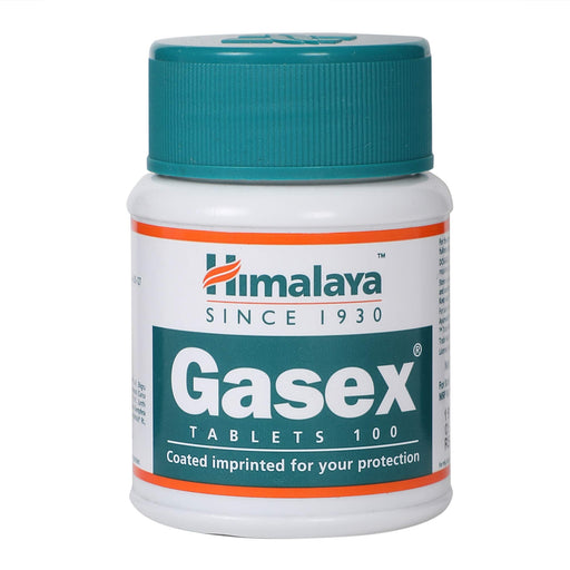 Himalaya Gasex - 100 tabs | High-Quality Antacids | MySupplementShop.co.uk