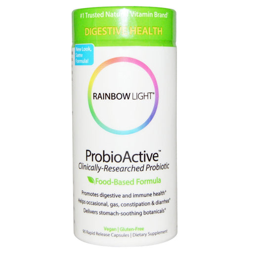 Rainbow Light ProBio Active - 90 rapid release caps | High-Quality Bacterial Cultures | MySupplementShop.co.uk