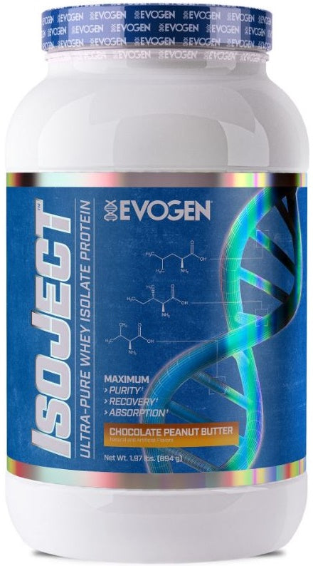 Evogen IsoJect, Chocolate Peanut Butter - 896 grams | High-Quality Protein | MySupplementShop.co.uk