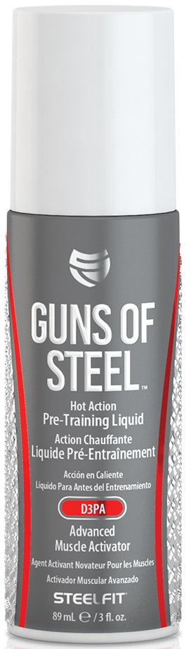 Pro Tan Guns of Steel, Hot Action Pre-Training Liquid - 89 ml. | High-Quality Accessories | MySupplementShop.co.uk