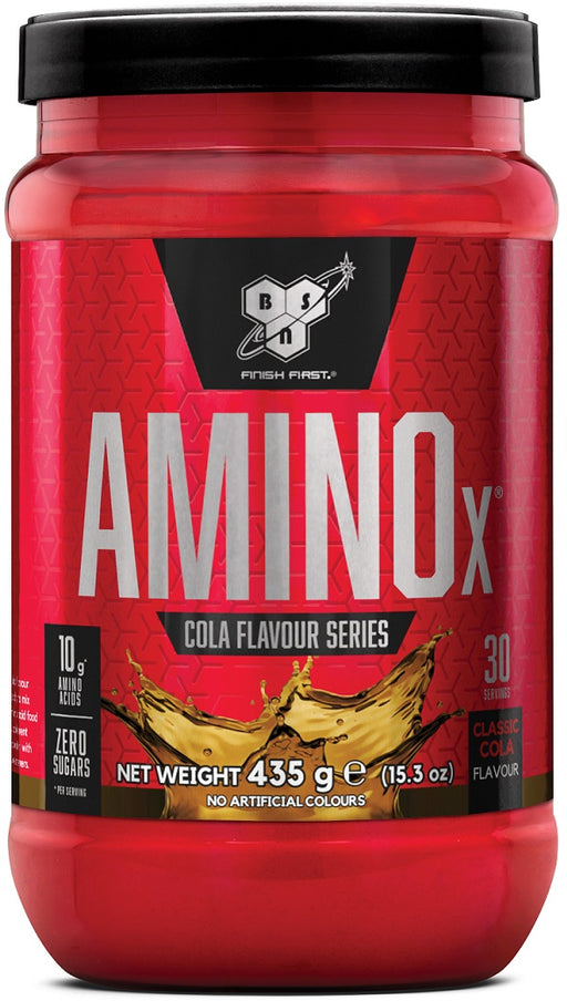 BSN Amino X, Classic Cola - 435 grams | High-Quality Amino Acids and BCAAs | MySupplementShop.co.uk