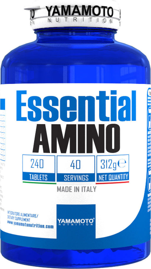 Yamamoto Nutrition Essential AMINO - 240 tablets | High-Quality Amino Acids and BCAAs | MySupplementShop.co.uk