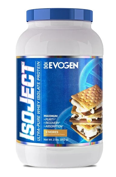 Evogen IsoJect, S'Mores - 910 grams | High-Quality Protein | MySupplementShop.co.uk