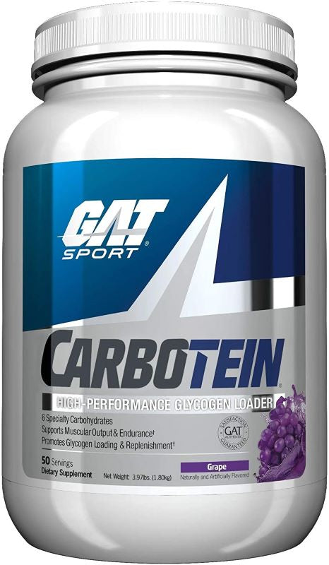 GAT Carbotein, Grape - 1800 grams | High-Quality Carb Supplements | MySupplementShop.co.uk