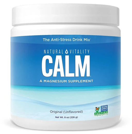 Natural Calm - Unflavored - 226g | High-Quality Magnesium | MySupplementShop.co.uk