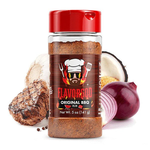 FlavorGod Original BBQ Rub - 141g | High-Quality Health Foods | MySupplementShop.co.uk