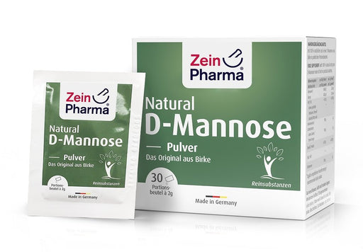Zein Pharma Natural D-Mannose Powder - 30 sachets | High Quality Urinary Tract Health Supplements at MYSUPPLEMENTSHOP.co.uk