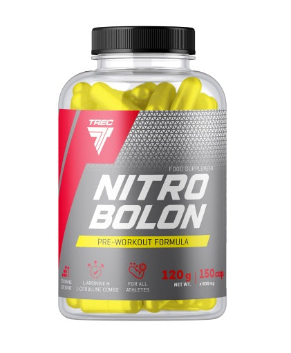 Trec Nutrition NitroBolon - 150 caps | High-Quality Nitric Oxide Boosters | MySupplementShop.co.uk