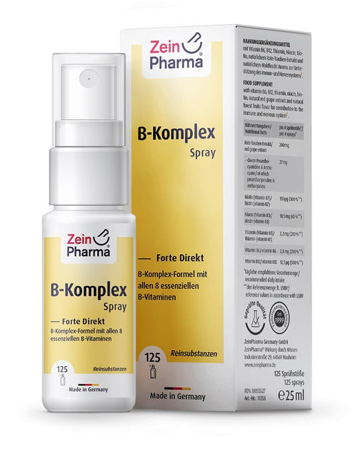 B-Complex Forte Direct Spray, Orange - 25 ml. by Zein Pharma at MYSUPPLEMENTSHOP.co.uk
