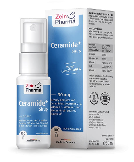 Ceramide+ Sirup Spray, Mango - 50 ml. by Zein Pharma at MYSUPPLEMENTSHOP.co.uk