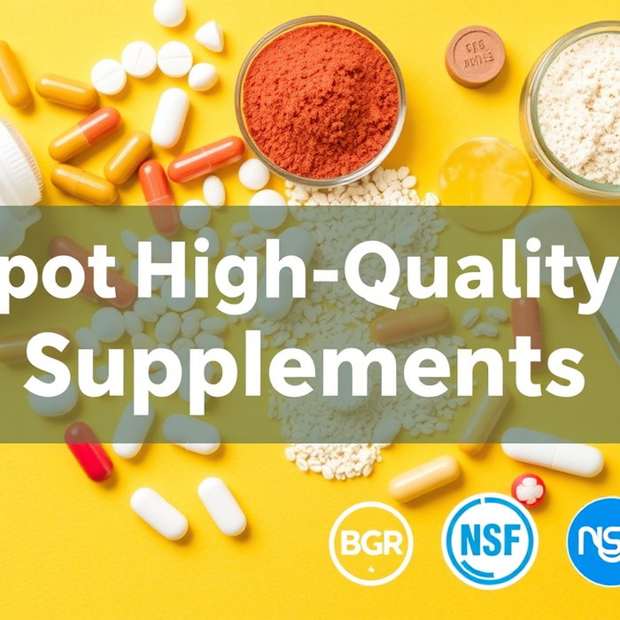 Unlocking the Secrets: How to Identify High-Quality Supplements with Certifications