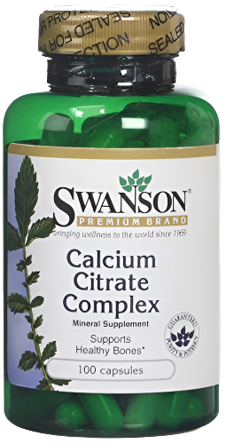 Swanson Calcium Citrate Complex 100 Caps