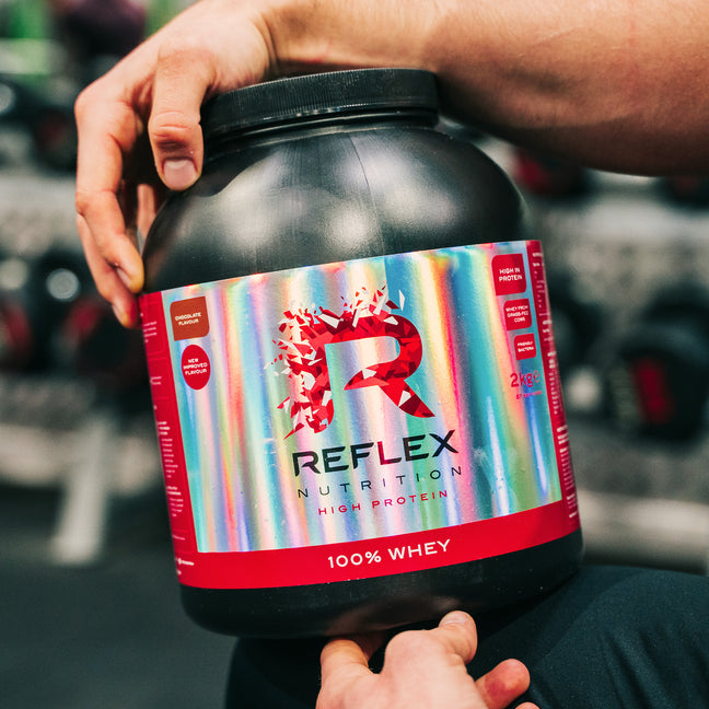 Reflex Nutrition 100% Whey 2kg Strawberry & Raspberry - Sports Nutrition at MySupplementShop by Reflex Nutrition