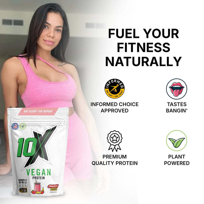 10X Athletic Vegan Protein 540g