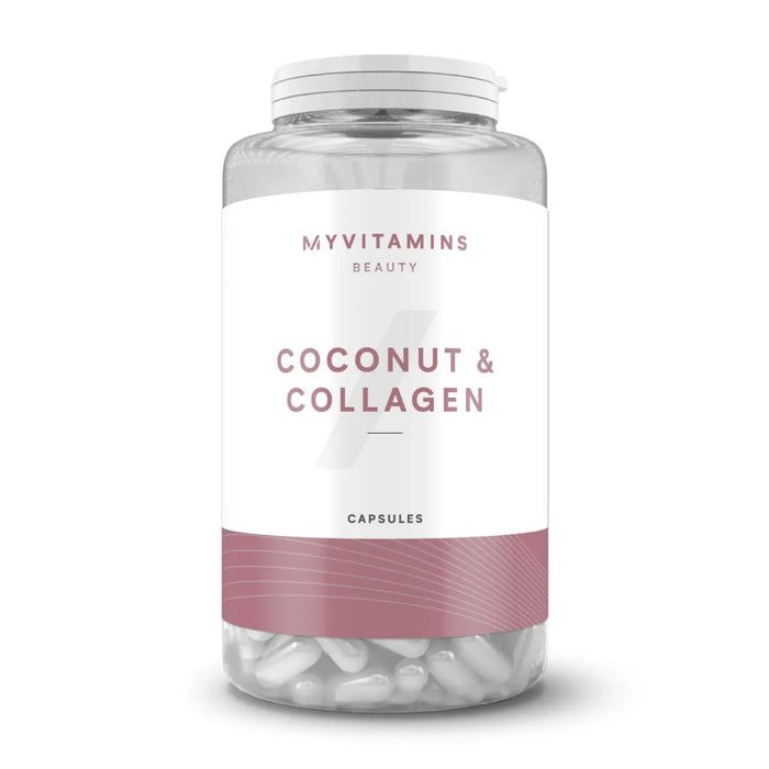 MyVitamins Coconut and Collagen  180 Capsules Unflavoured