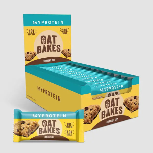 MyProtein Oat Bakes 12x75g Chocolate Chip - Sports Supplements at MySupplementShop by MyProtein