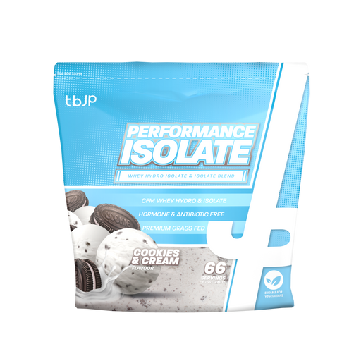 Trained By JP Performance ISOLATE 2kg - Cookies & Cream - Sports Supplements at MySupplementShop by Trained By JP