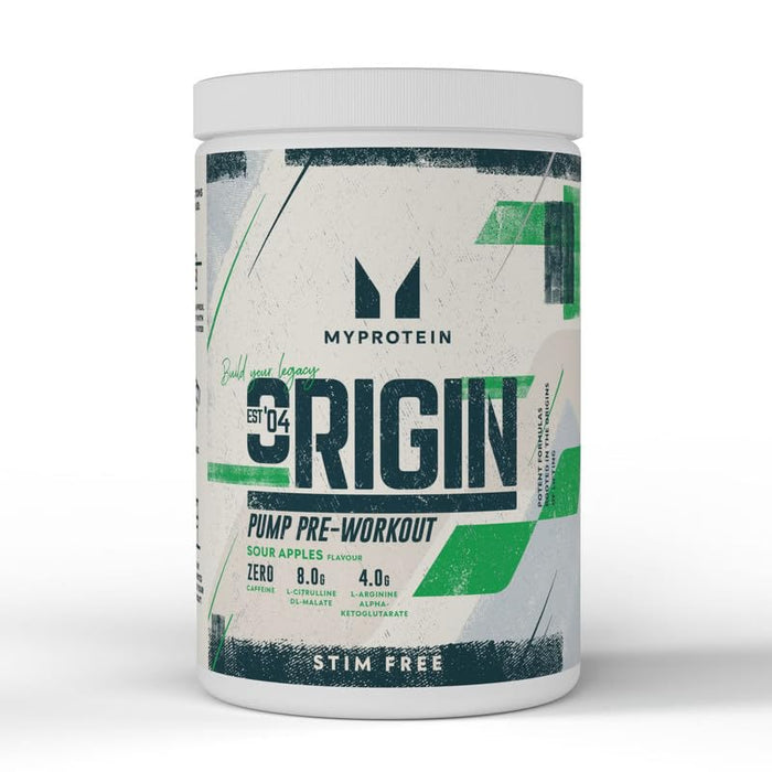 MyProtein Origin Pre-Workout Stim-Free 600g - Whey Proteins at MySupplementShop by MyProtein