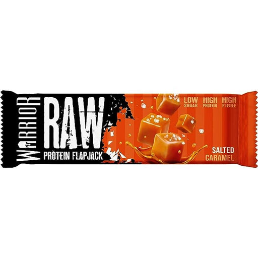 Warrior Raw Protein Flapjack 12x75g Salted Caramel at MySupplementShop.co.uk