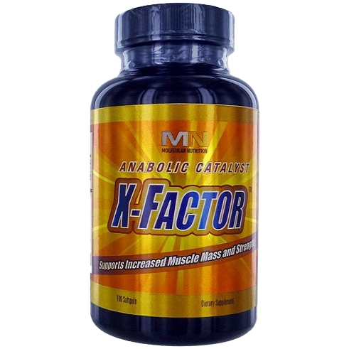 Molecular Nutrition X-Factor, Anabolic Catalyst - 100 softgels