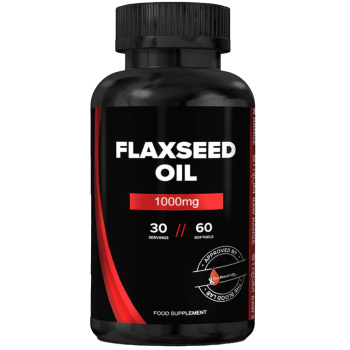 Strom Sports Flaxseed Oil 60 Softgels