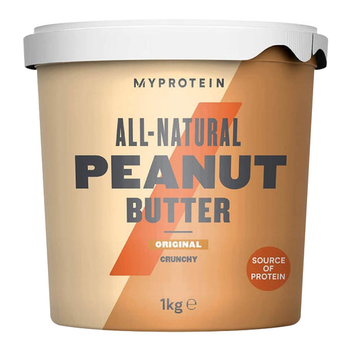 MyProtein All-Natural Peanut Butter 1kg Crunchy