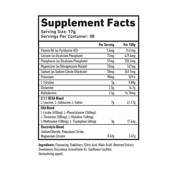 TWP Endure BCAA & EAA 510g - BCAAs at MySupplementShop by TWP