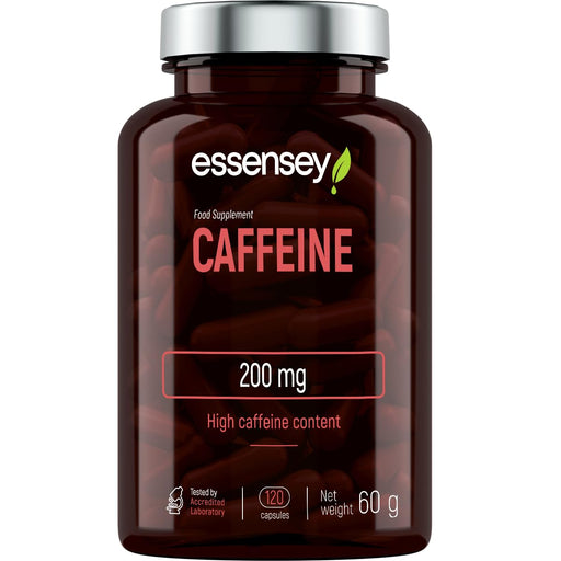 Caffeine, 200mg - 120 caps - Slimming and Weight Management at MySupplementShop by Essensey