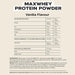 Maxi Nutrition Whey Powders 420g Vanilla - Whey Proteins at MySupplementShop by Maxi Nutrition