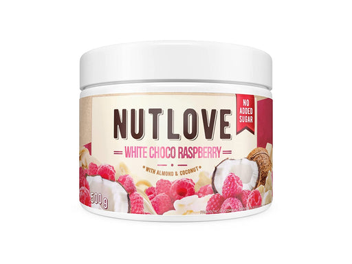 Allnutrition Nutlove, White Choco Raspberry - 500g | High-Quality Chocolate Spreads | MySupplementShop.co.uk