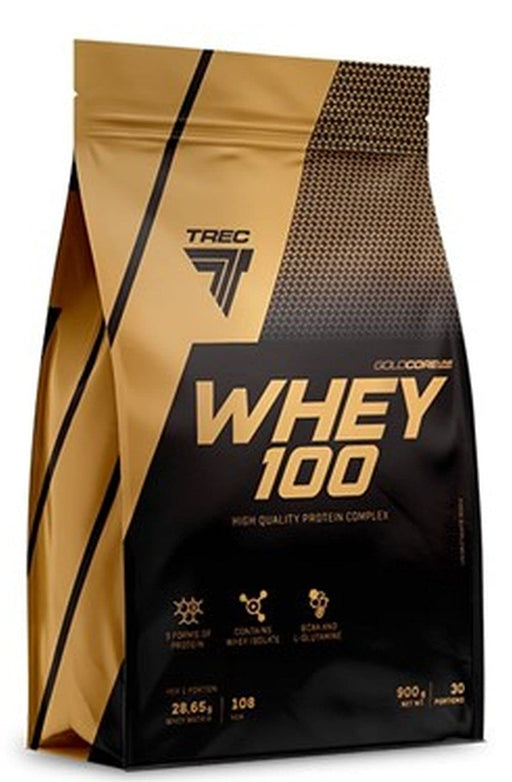 Trec Nutrition Gold Core Whey 100, Chocolate - 900g Best Value Protein Supplement Powder at MYSUPPLEMENTSHOP.co.uk