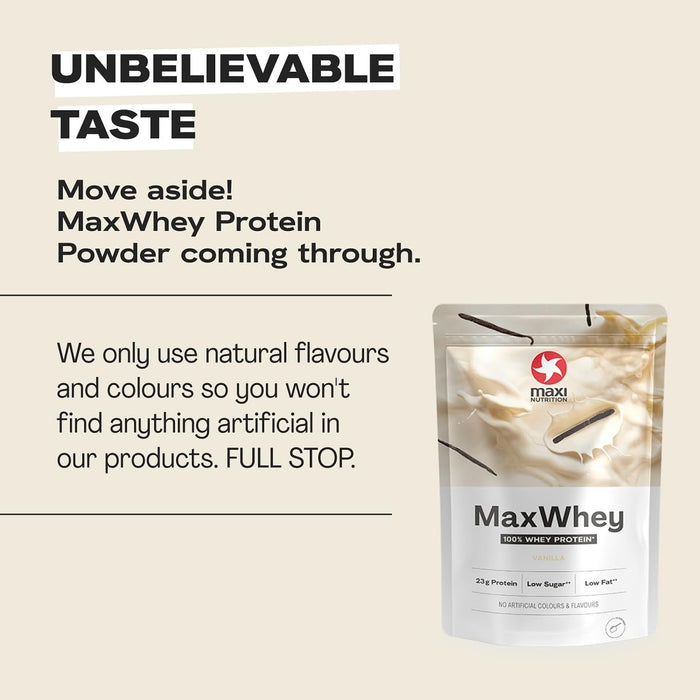 Maxi Nutrition Whey Powders 420g Vanilla - Whey Proteins at MySupplementShop by Maxi Nutrition