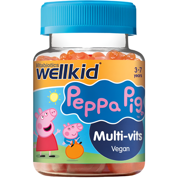 Vitabiotics WellKid Peppa Pig Multi-Vits 30 Soft Jellies 3-7 Years