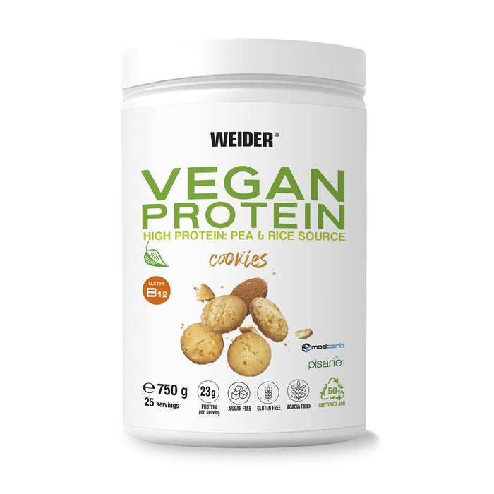 Weider Vegan Protein 750g - Pea Proteins at MySupplementShop by Weider