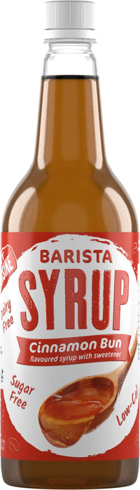 Fit Cuisine Low-Cal Barista Syrup, Cinnamon Bun 1000ml - Sweeteners at MySupplementShop by Fit Cuisine