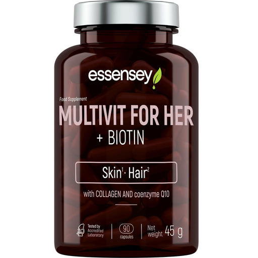 Multivit for Her + Biotin - 90 caps - Health and Wellbeing at MySupplementShop by Essensey