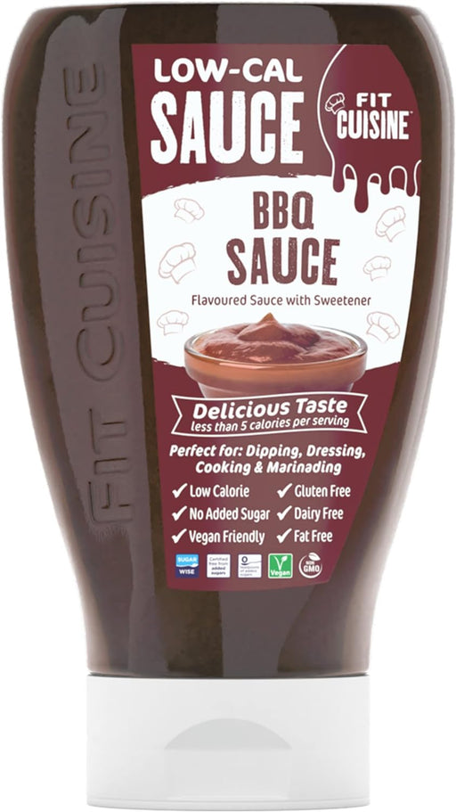 Fit Cuisine Low Calorie Sauce BBQ Sauce 425ml | High-Quality Health Foods | MySupplementShop.co.uk