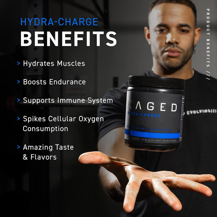 Kaged Muscle Hydra-Charge, Hibiscus Pear 276g - Endurance at MySupplementShop by Kaged Muscle