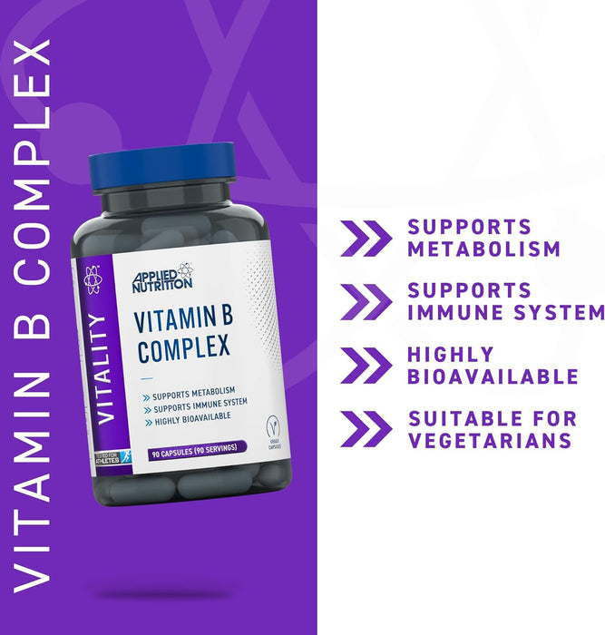 Applied Nutrition Vitamin-B Complex - 90 tabs