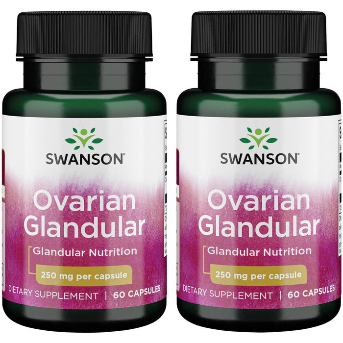 Swanson Ovarian Glandular, 250mg - 60 caps - Supplements for Women at MySupplementShop by Swanson