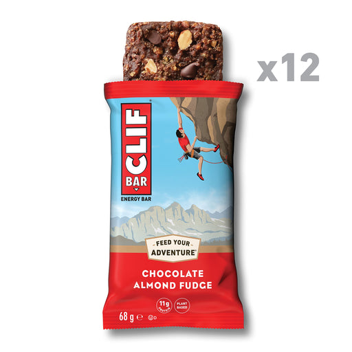 CLIF Bar 12x68g Chocolate Almond Fudge